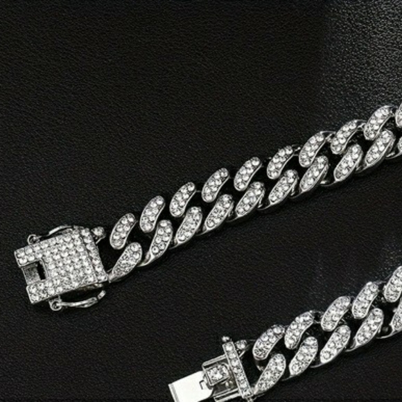 FEEL STYLE Men's Miami Cuban Link Chain - Picture 2 of 9